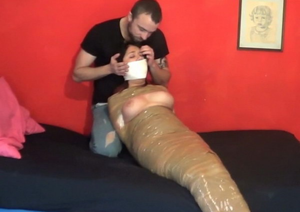 Gagged Bondage Mummified