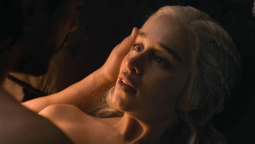 Emilia clarke real sex scene