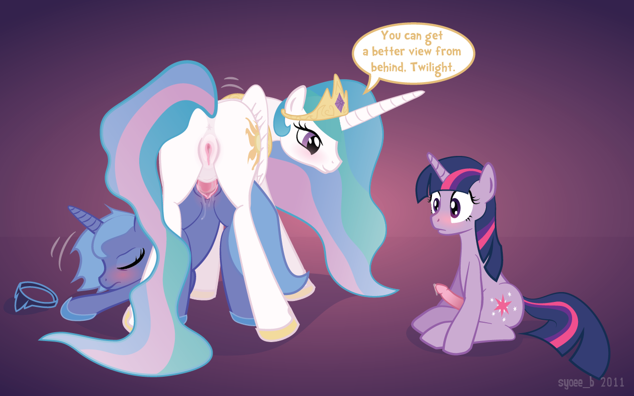 Pony futa princess celestia twilight