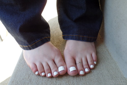 best of Polish nail white toe