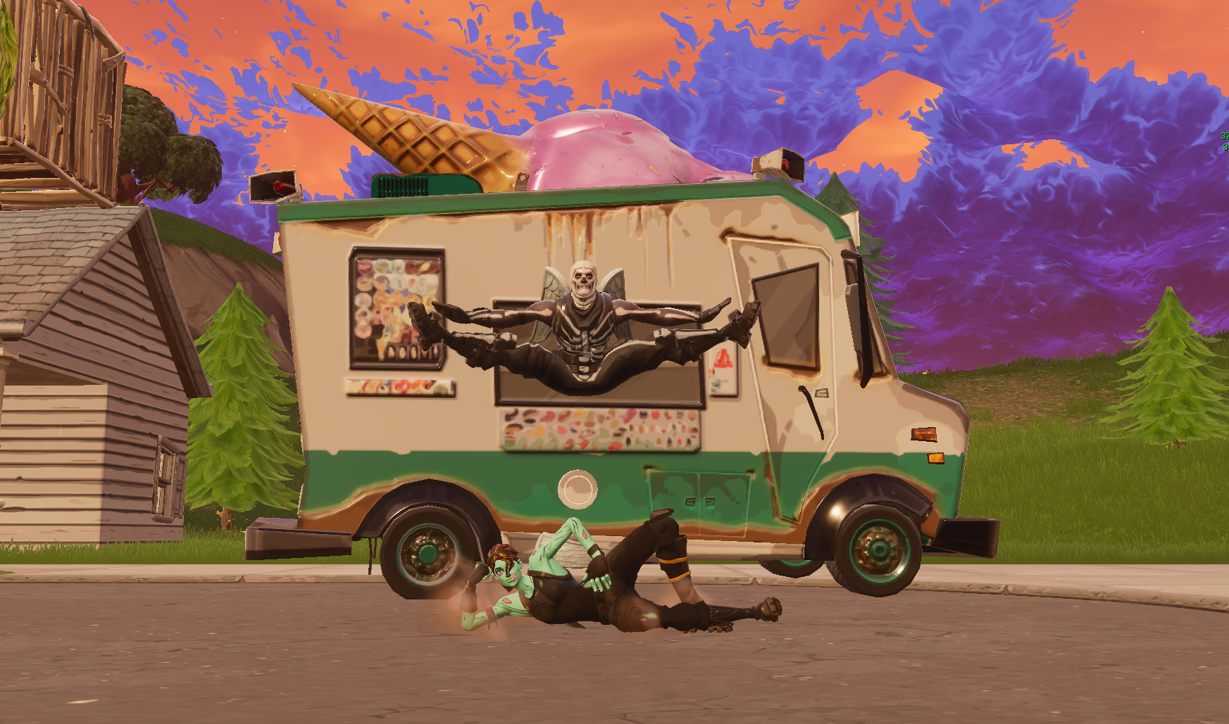 Mayhem reccomend destroying ice cream truck fortnite